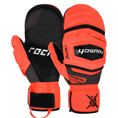 Варежки REUSCH Worldcup Warrior GS Black/Fluo Red