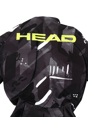 Комбинезон горнолыжный детский HEAD Race Suit Jr Black/Yellow Race