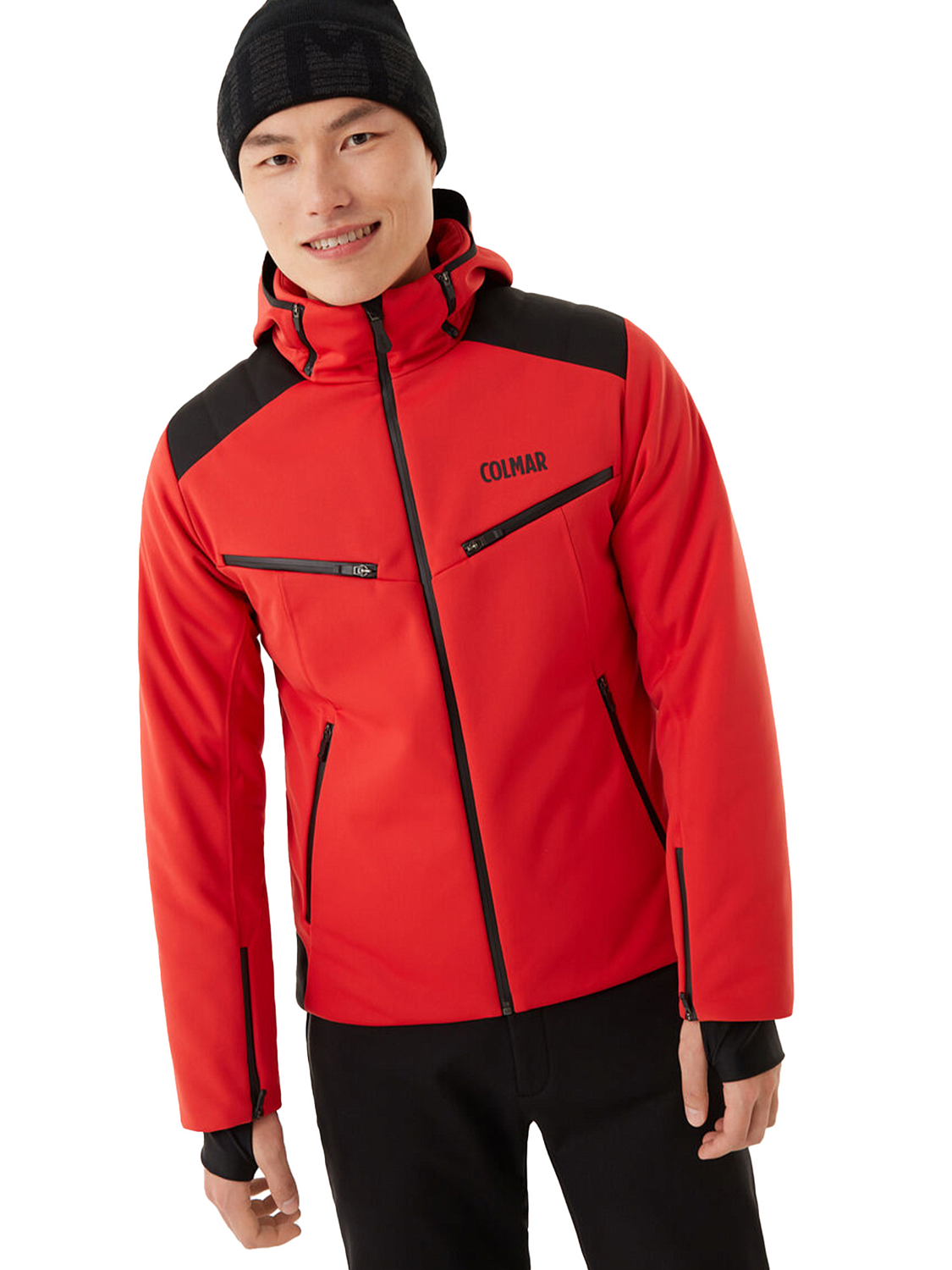 Куртка горнолыжная COLMAR 1380 7TZ Bright Red/Black