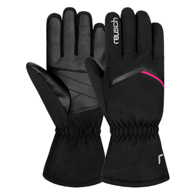 Перчатки REUSCH Marisa Black/White/Pink Glo