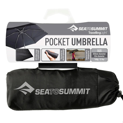 Зонт туристический Sea To Summit Pocket Umbrella Black