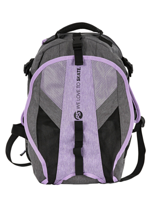 Рюкзак для роликов Powerslide Fitness Backpack Dark grey/Purple