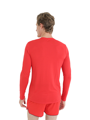 Футболка с длинным рукавом SALOMON Agile Long Sleeve Tee M Goji Berry