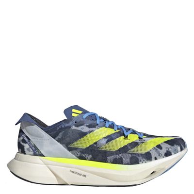 Adidas Adizero Adios Pro 3 Crystal White Lucid Lemon Blue Burs