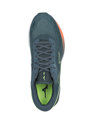 Кроссовки Mizuno Men Wave Skyrise 3 SmokeB/NLime/NeonFlame