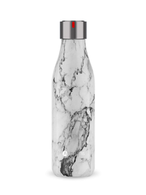 Термобутылка Les Artistes Thermobottle 500ml Marble black & white bril