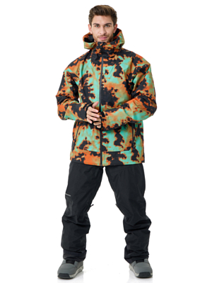 Куртка сноубордическая 686 Gateway Orange Nebula