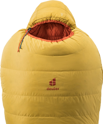 Спальник Deuter Astro Pro 1000 L левый Turmeric/Redwood