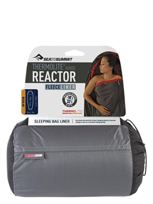 Вкладыш в спальник Sea To Summit Reactor Fleece Liner Thermolite Fleece Liner Grey