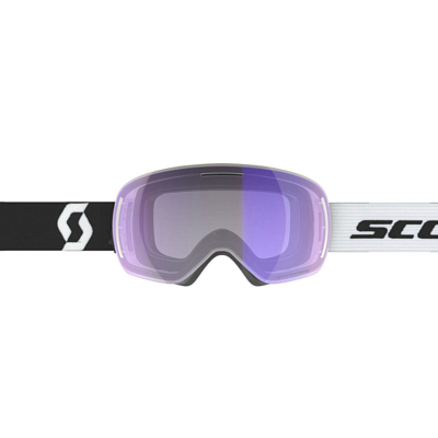 Маска горнолыжная SCOTT LCG Evo LS Team White/Black/Light Sensitive Blue Chrome