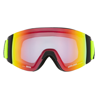 Маска горнолыжная OTG Salice 105DARWF Black/Lime DARW CLEAR S1