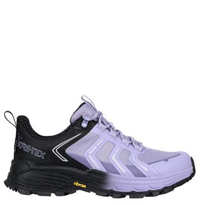 Toread Women s Gore Tex Vibram waterproof hiking shoes Ice Purple Black