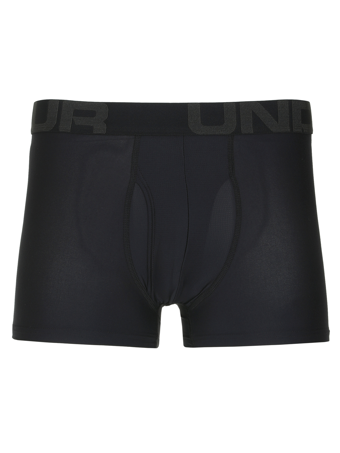 Under Armour Men's UA Tech 3'' Boxerjock 2-Pack Underwear, Mod Grey/Heather  - LG 