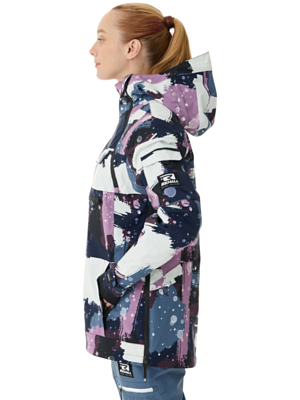 Куртка сноубордическая Анорак Rehall Vie-R Camo Abstract Lavender