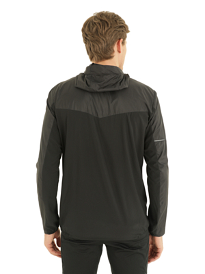 Куртка беговая SALOMON 2022-23 Agile Fz Hoodie M Black