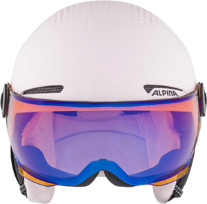 Шлем с визором детский ALPINA Zupo Visor Q-Lite Rose Matt