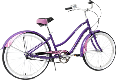 Велосипед Stinger Cruiser Lady 3Sp 26 Фиолетовый