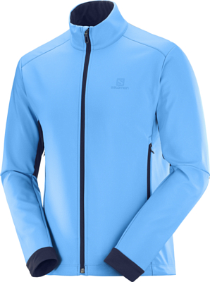 Куртка горнолыжная SALOMON 2020-21 Agile softshell m Blithe/Night Sky