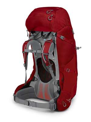 Рюкзак Osprey Ariel Plus 85 Carnelian Red