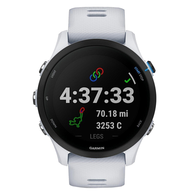 Часы Garmin Forerunner 255 Music 45,6мм Белый