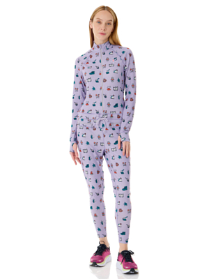 Комбинезон AIRBLASTER Women's Hoodless Ninja Suit Lav Camp Print