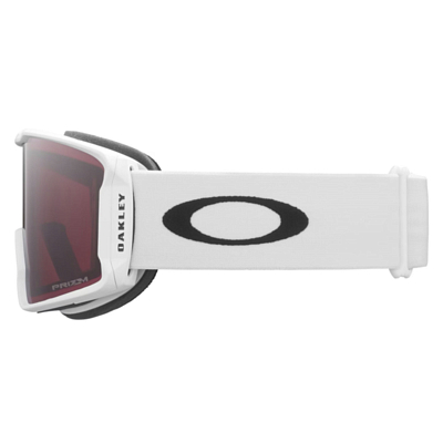 Маска горнолыжная OTG Oakley Line Miner Matte White/Prizm Garnet