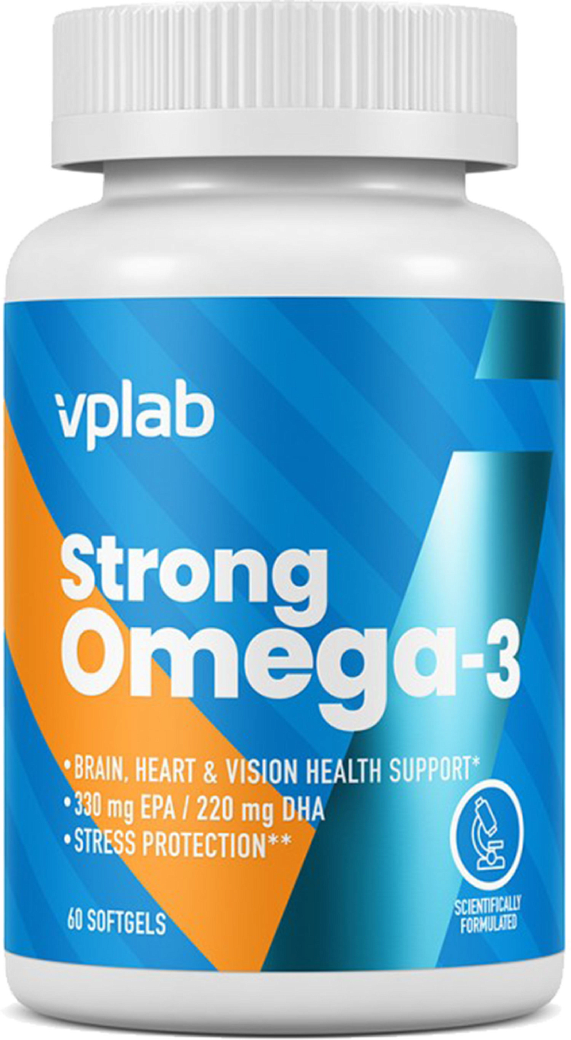 Жирные кислоты vplab Strong Omega-3