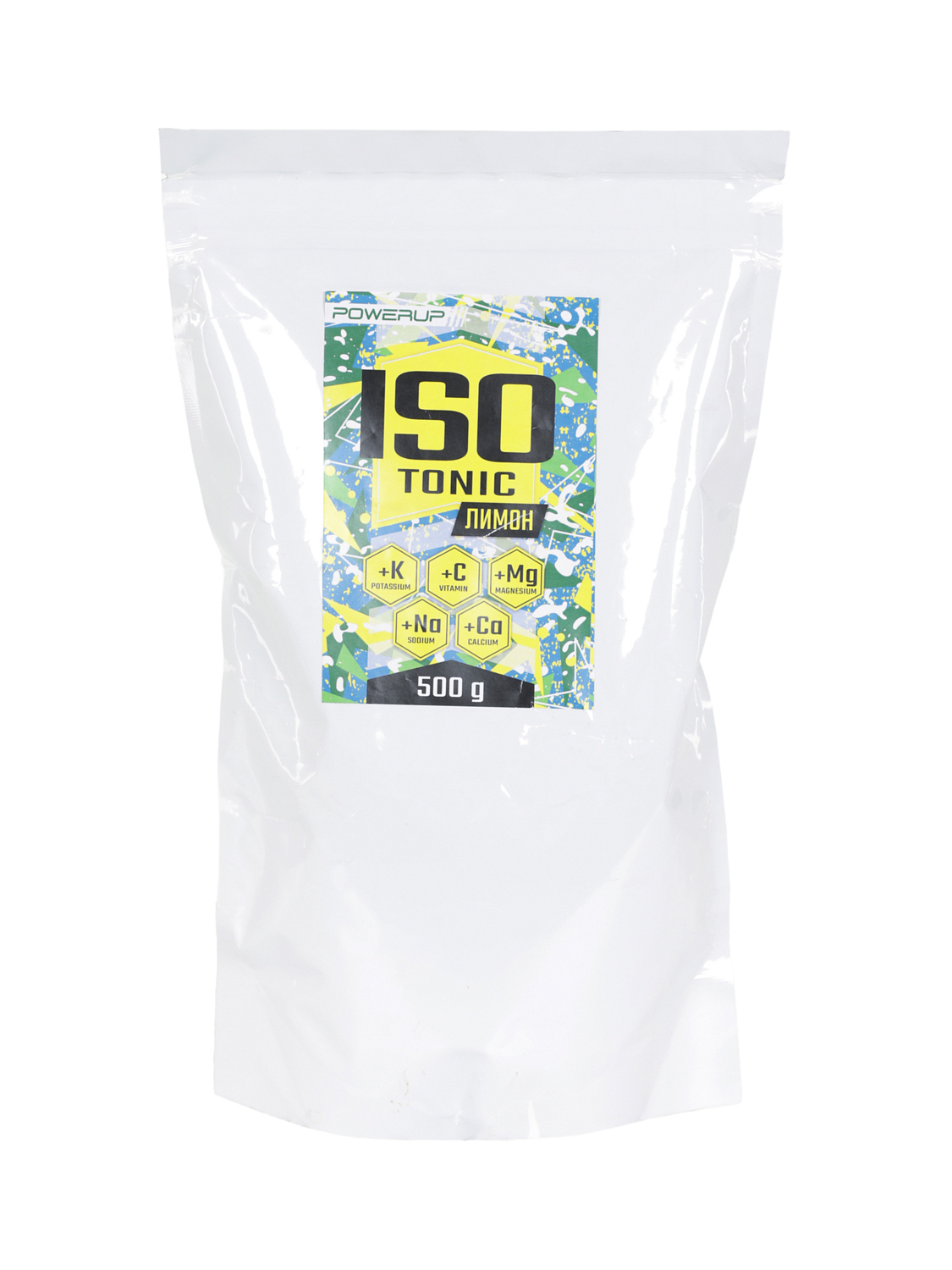 Напиток POWERUP ISOTONIC, 500 г. Лимон