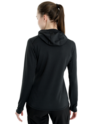 Толстовка для активного отдыха Arcteryx Motus Ar Hoody Women'S Black Heathe