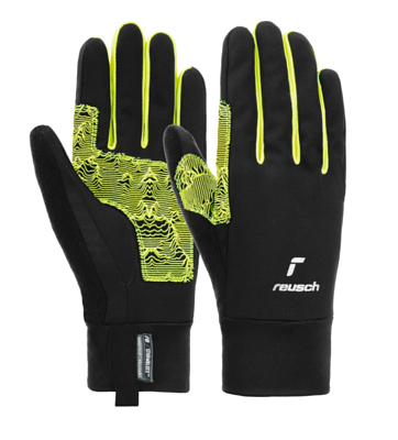 Перчатки REUSCH Arien STORMBLOXX TOUCH-TEC Black/Safety Yellow