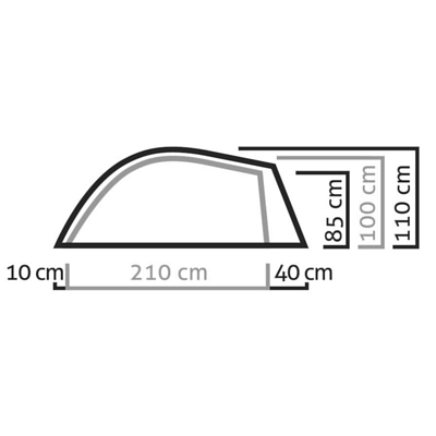 Палатка Salewa Litetrek Pro II Tent Lightgrey/Mango