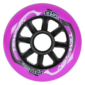 Комплект колёс для роликов Tempish Radical Color 90x24mm 85A 4шт Purple