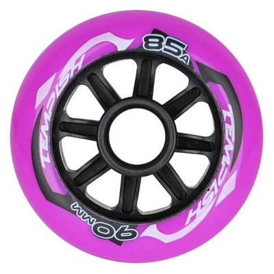 Комплект колёс для роликов Tempish Radical Color 90x24mm 85A 4шт Purple