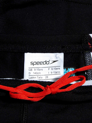 Плавки детские Speedo Digital Panel Black/Red