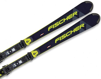 Горные лыжи FISCHER 2021-22 Rc4 Worldcup Sl Jr M/O-Plate Jr (132)