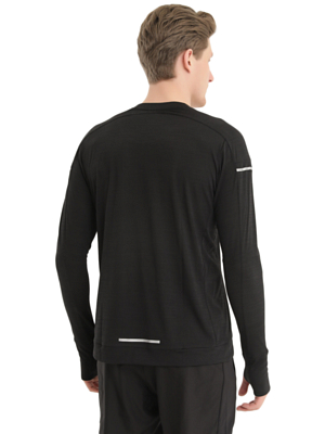 Толстовка беговая Adidas Cooler Longslee Black