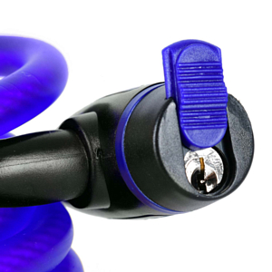 Замок велосипедный Oxford Cable Lock 1,8mх12mm OF245 Blue