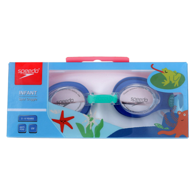 Очки для плавания Speedo Sea Squad Spot Goggle Iu Beautiful Blue/Emerald/Clear