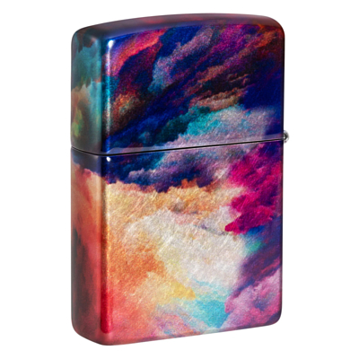 Зажигалка Zippo Tie Dye 540 Tumbled Chrome