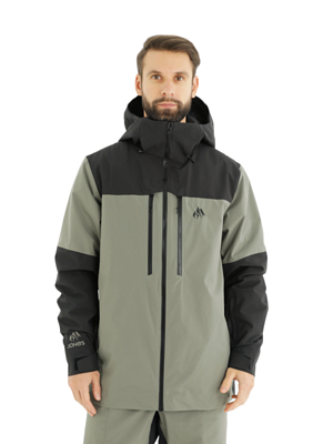 Куртка сноубордическая Jones Mountain Surf Parka Herb Green