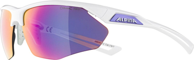 Очки солнцезащитные ALPINA Nylos Hr White-Purple Gloss/Purple Mirror Cat.3