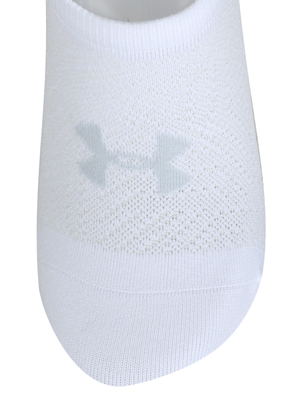 Набор носков Under Armour Breathe Lite Ultra Low 3 Pack White