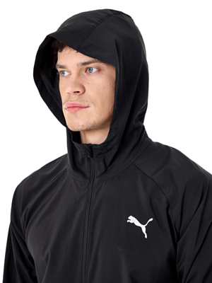 Куртка беговая Puma Favorite Hooded Black