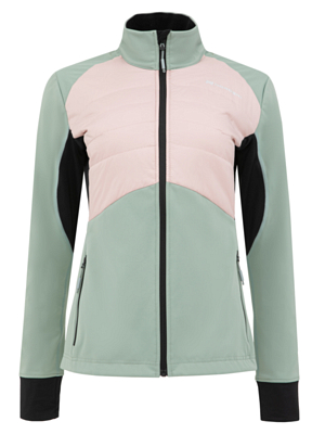 Куртка беговая Nordski Hybrid Pro W Ice Mint/Soft Pink