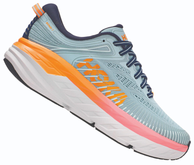 Кроссовки Hoka Bondi 7 Blue Haze/Black Iris