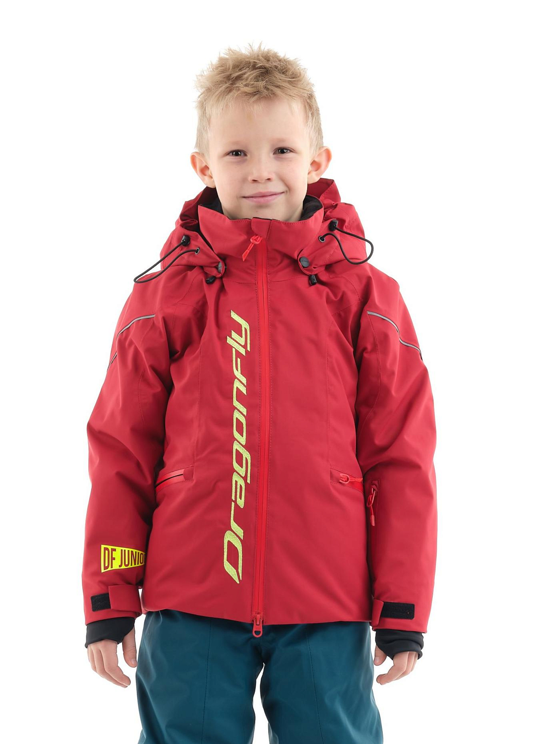 Куртка сноубордическая детская Dragonfly Gravity Junior Red/Yellow