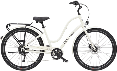 Велосипед Electra Townie Path 9D Eq Step 2021 Thru White