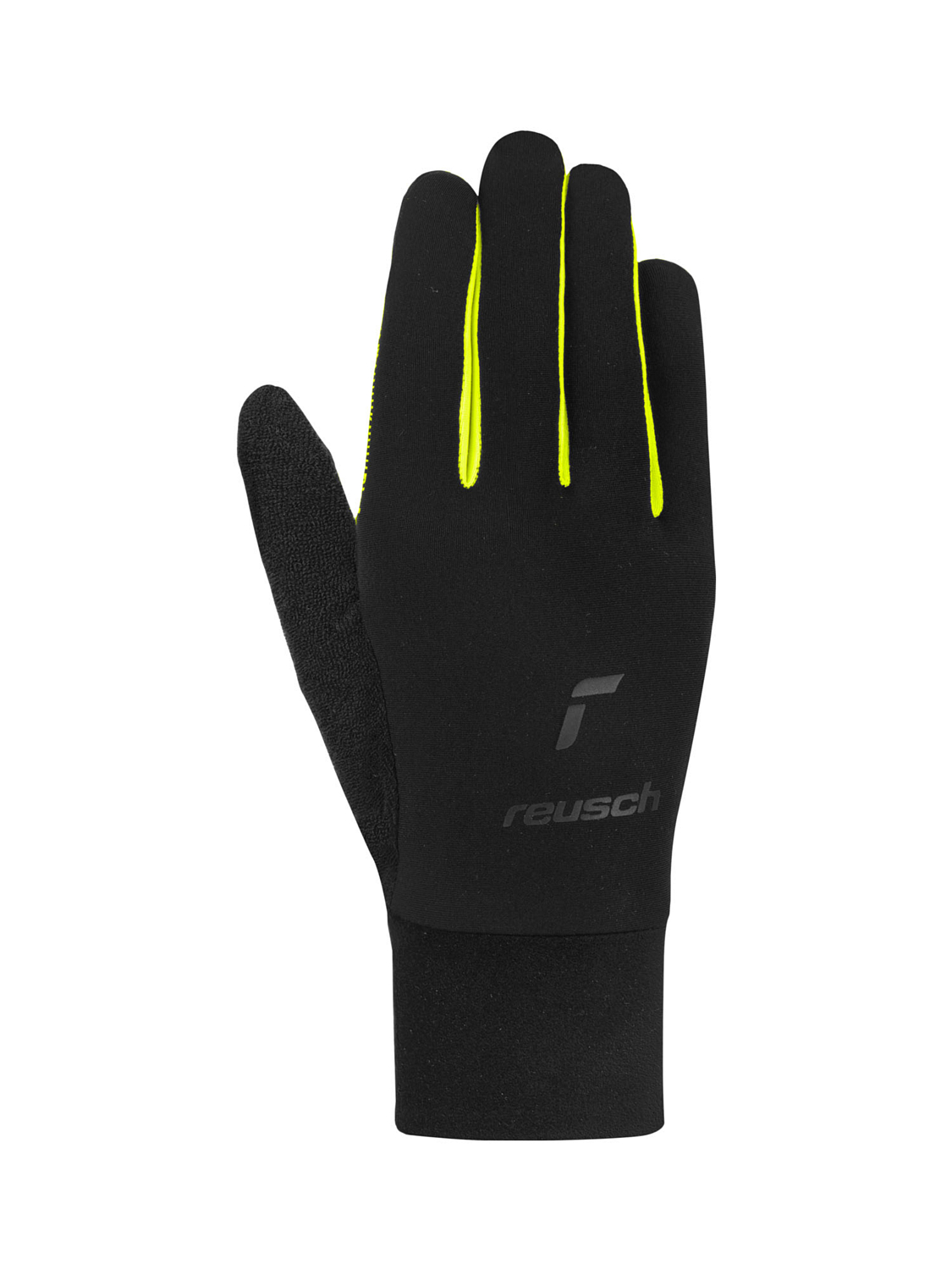 Перчатки REUSCH Liam TOUCH-TEC Black/Safety Yellow