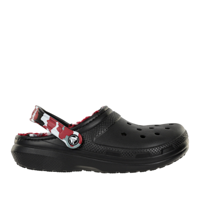 Crocs Classic Lined Camo Clog Black Pepper