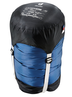 Спальник Deuter Exosphere -10° L правый Steel/Fire